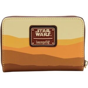 Loungefly Star Wars lands Jakku Zip around Wallet New! Hard Tag
